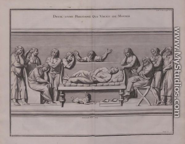 Mourning 1719 - Bernard de Montfaucon