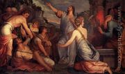 The Raising of Lazarus 1540-45 - Giuseppe Salviati