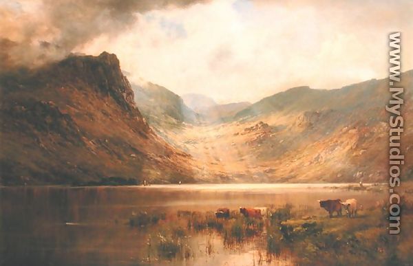Loch Lochay - Alfred de Breanski