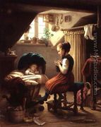 Tending the Little Ones - Meyer Georg von Bremen
