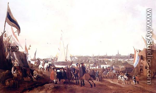 View of Hulst, Zeeland - Meyer Georg von Bremen