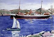 Steamer and Yacht, Iona - Francis Campbell Boileau Cadell