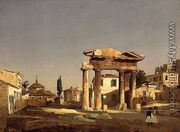 The Gate of Agora in Athens, 1843 - Ippolito Caffi