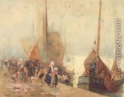 Unloading the Catch - Hector Caffieri