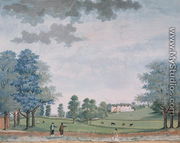 The Great House and Park at Chawton, c.1780 - Adam Callander