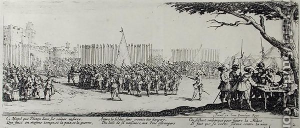 The Raising of an Army, plate 2 from 