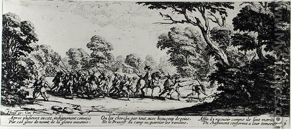 The Discovery of the Brigands, plate 9 from 