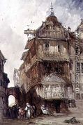 Old Houses, Bernkastel, on the Moselle - William Callow