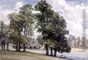 View on the Serpentine, Hyde Park (2) - William Callow