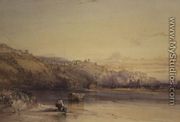 Banks of the River Saone, Lyon - William Callow