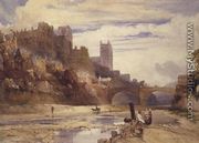 Durham from the River - William Callow