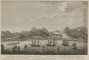 View of Roseau in the Island of Dominique, with the 1760 attack made by Lord Rollo and Sir James Douglas 1761 (2) - Archibald Campbell