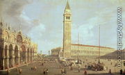 Towards St.Mark's - (Giovanni Antonio Canal) Canaletto