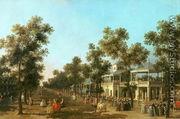 Vauxhall Gardens- the Grand Walk, c.1751 - (Giovanni Antonio Canal) Canaletto