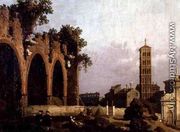 The Basilica of Massenlio - (Giovanni Antonio Canal) Canaletto