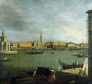 The Bacino di San Marco Looking North - (Giovanni Antonio Canal) Canaletto