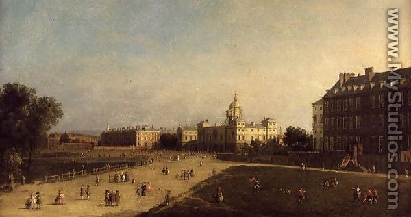 A view of the Horse Guards from St. James