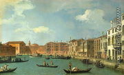 View of the Canal of Santa Chiara, Venice - (Giovanni Antonio Canal) Canaletto