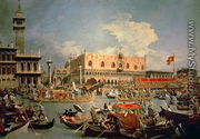 Return of the Bucintoro on Ascension Day - (Giovanni Antonio Canal) Canaletto
