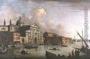 Venice- A View of San Giorgio Maggiore - Follower of Canaletto, Antonio
