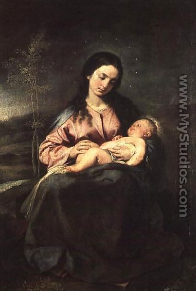 The Virgin and Child - Alonso Cano