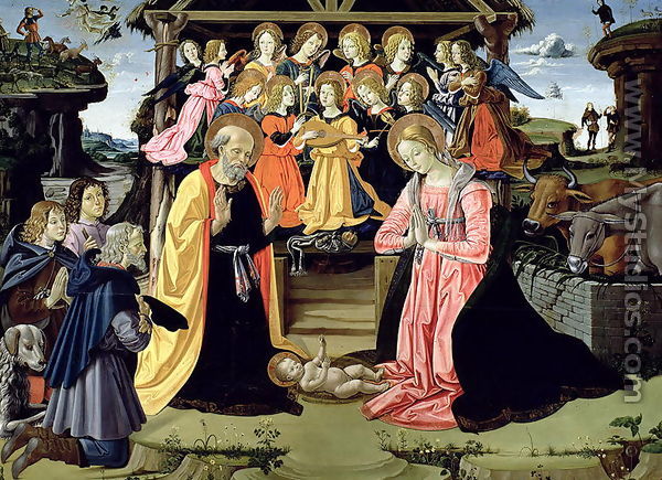Adoration of the Shepherds - Bartolomeo Caporali