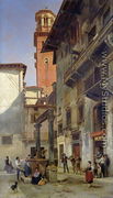 Via Mazzanti, Verona, 1880 - Jacques Carabain