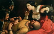 Samson and Delilah - Follower of Caravaggio, Michelangelo