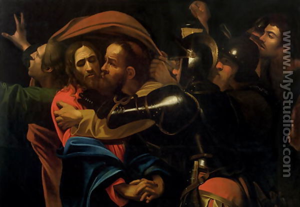 The Taking of Christ - Follower of Caravaggio, Michelangelo