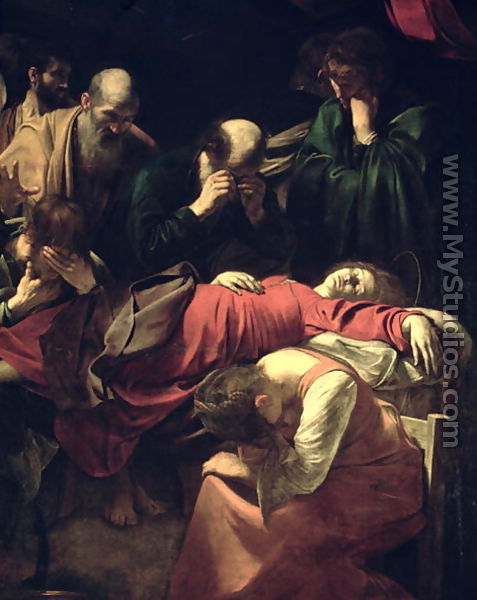 The Death of the Virgin, 1605-06 (detail) - (Michelangelo) Caravaggio