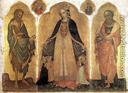 Triptych of the Madonna della Misericordia - Jacobello Del Fiore
