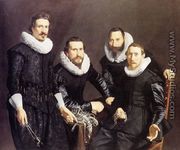 The Syndics of the Amsterdam Guild of Goldsmiths - Thomas De Keyser