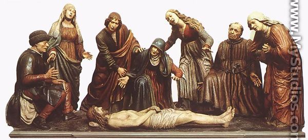 Lamentation over the Dead Christ - Guido Mazzoni