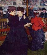 At the Moulin Rouge: the Two Waltzers - Henri De Toulouse-Lautrec
