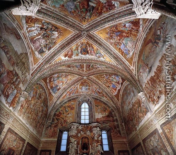 Frescoes in the Chapel of San Brizio - Francesco Signorelli