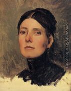 Portrait of Elizabeth Boott - Frank Duveneck