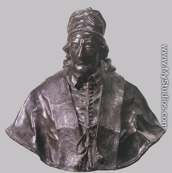 Bust of Pope Clement XII - Filippo della Valle