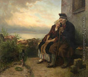 Mourning Their Loss - Carl Wilhelm Hübner