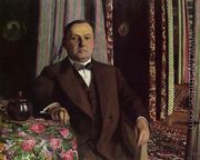 Portrait of Mr. Hasen - Felix Edouard Vallotton
