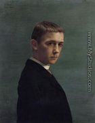 Self Portrait at 20 - Felix Edouard Vallotton