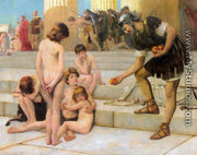 Captives in Rome - Charles William Bartlett