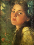 A Wistful Look - James Carroll Beckwith