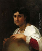 L'italienne au tambourin (Italian Girl with Tambourine) - William-Adolphe Bouguereau