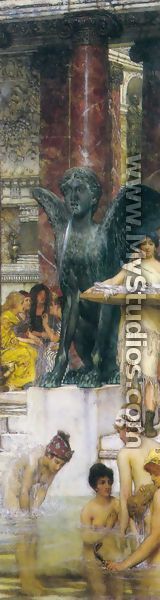 A Bath (An Antique Custom) - Sir Lawrence Alma-Tadema
