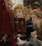 A Family Group - Sir Lawrence Alma-Tadema