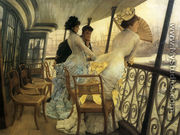 The Gallery of H.M.S. 'Calcutta' (Portsmouth) - James Jacques Joseph Tissot