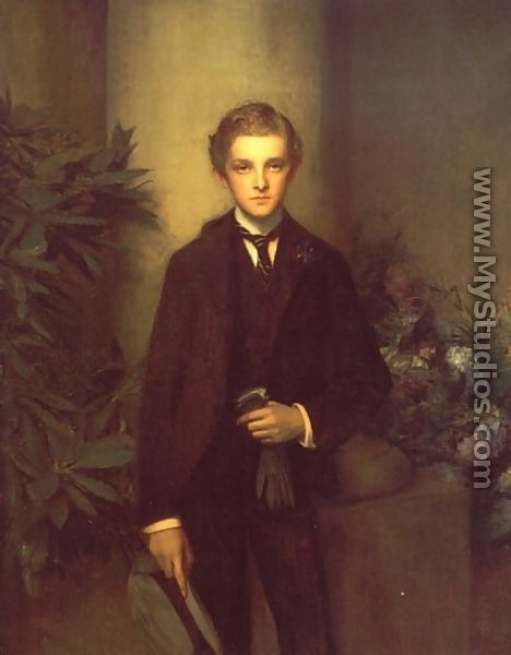 Portrait of Childs Frick - Pascal-Adolphe-Jean Dagnan-Bouveret