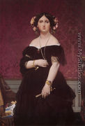 Madame Paul-Sigisbert Moitessier, née Marie-Clotilde-Inès de Foucauld, Standing - Jean Auguste Dominique Ingres