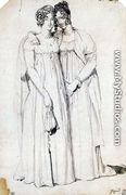 Henriette Harvey and her half sister Elizabeth Norton - Jean Auguste Dominique Ingres