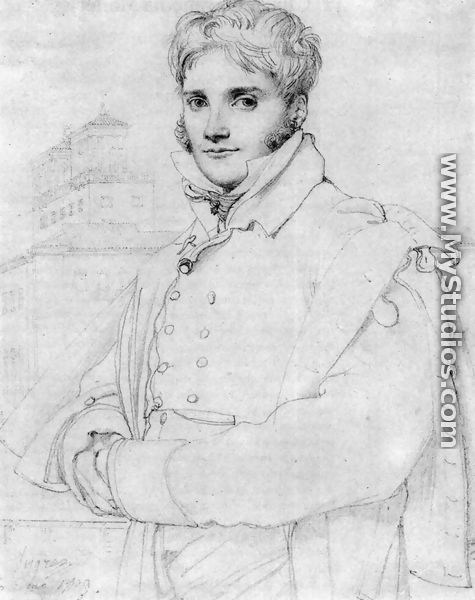 Merry Joseph Blondel - Jean Auguste Dominique Ingres
